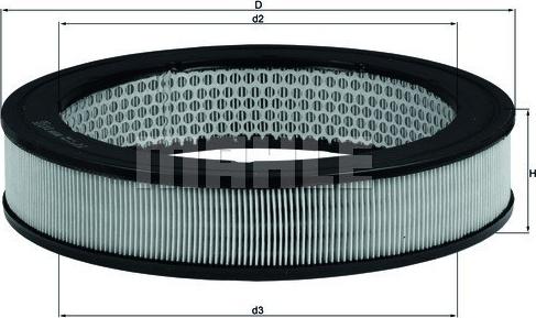 Magneti Marelli 154070547600 - Gaisa filtrs ps1.lv