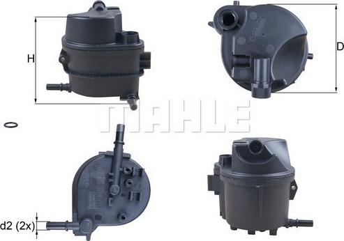 Magneti Marelli 154070551314 - Degvielas filtrs ps1.lv