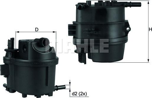 Magneti Marelli 154070551386 - Degvielas filtrs ps1.lv