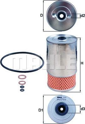 Magneti Marelli 154070208780 - Eļļas filtrs ps1.lv