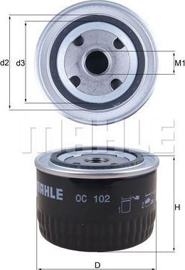 Magneti Marelli 154078236280 - Eļļas filtrs ps1.lv