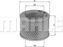 Magneti Marelli 154077152040 - Gaisa filtrs ps1.lv