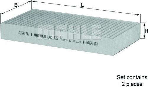 Magneti Marelli 154705926030 - Filtrs, Salona telpas gaiss ps1.lv