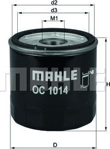 Magneti Marelli 154705821820 - Eļļas filtrs ps1.lv