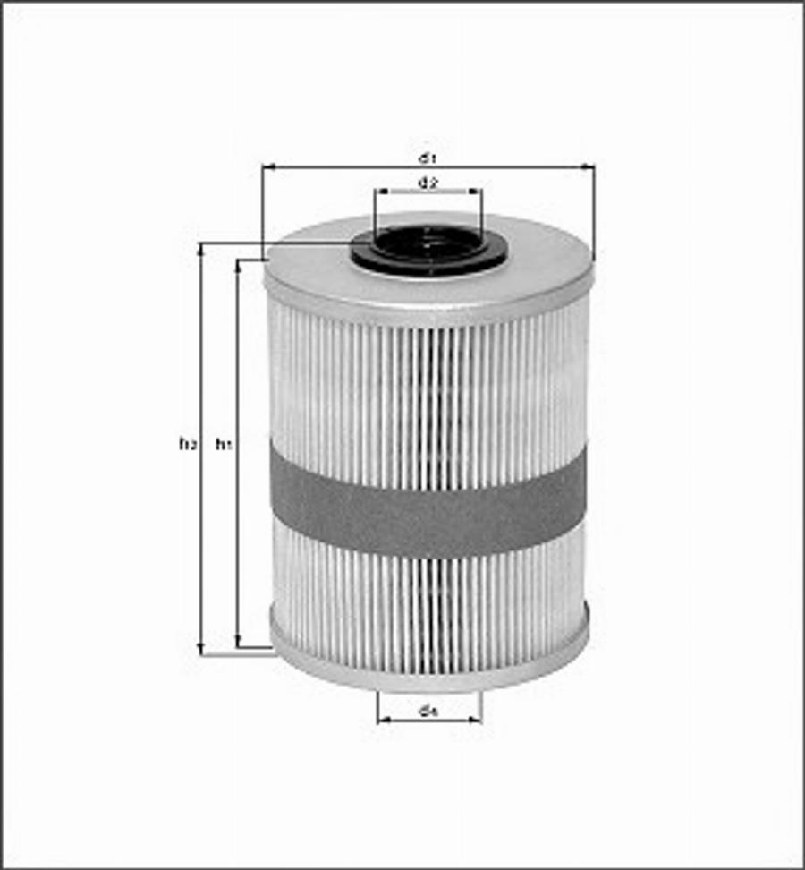 Magneti Marelli 154703458520 - Degvielas filtrs ps1.lv