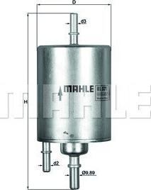 Magneti Marelli 154703644550 - Degvielas filtrs ps1.lv