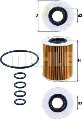 Magneti Marelli 154703795410 - Eļļas filtrs ps1.lv