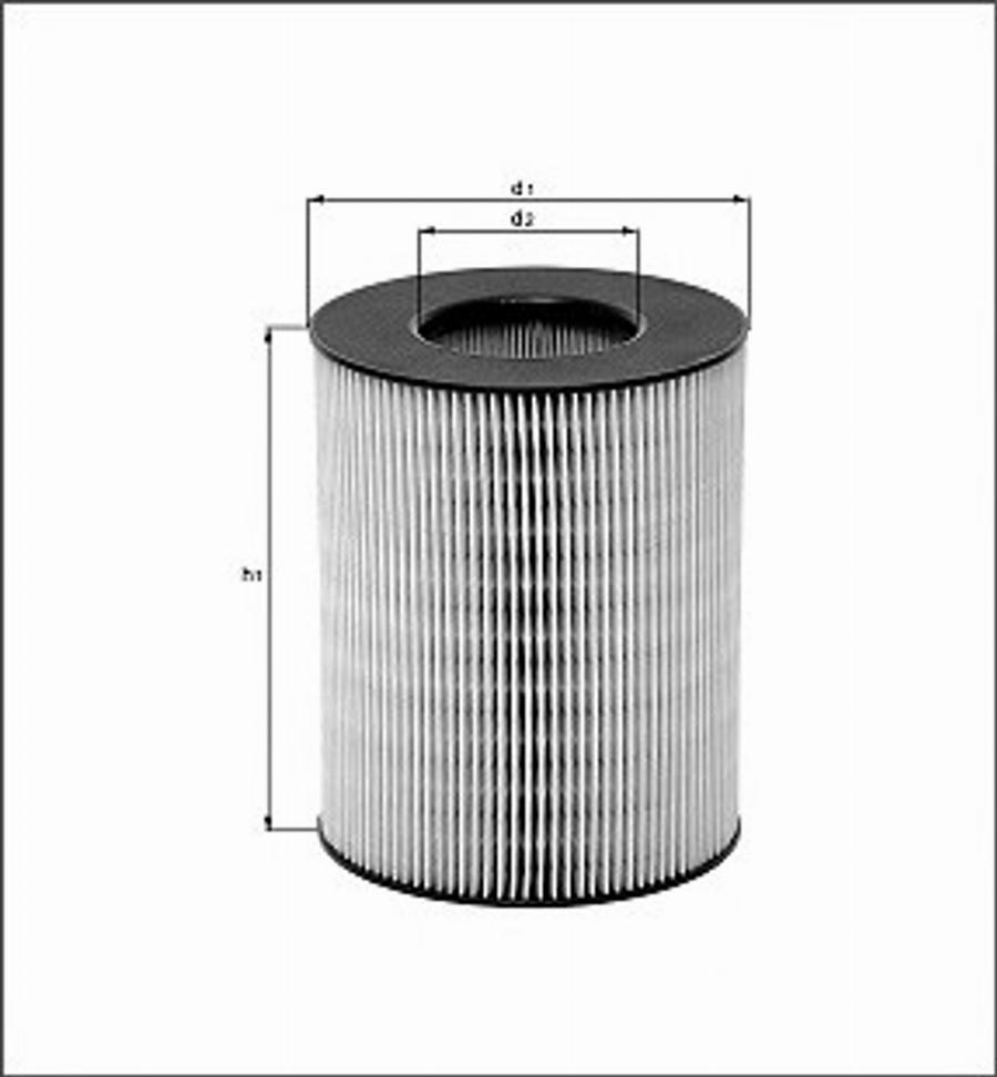 Magneti Marelli 154703791560 - Gaisa filtrs ps1.lv