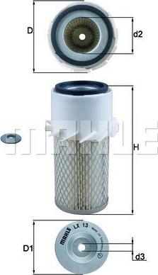 Magneti Marelli 154777198420 - Gaisa filtrs ps1.lv