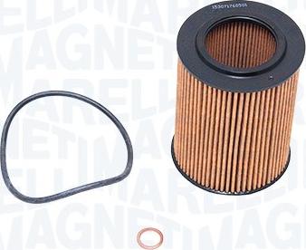 Magneti Marelli 153071760501 - Eļļas filtrs ps1.lv