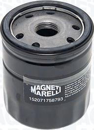 Magneti Marelli 152071758793 - Eļļas filtrs ps1.lv