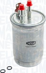 Magneti Marelli 152071760564 - Degvielas filtrs ps1.lv