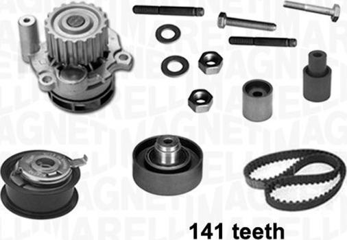 Magneti Marelli 341404910001 - Ūdenssūknis + Zobsiksnas komplekts ps1.lv