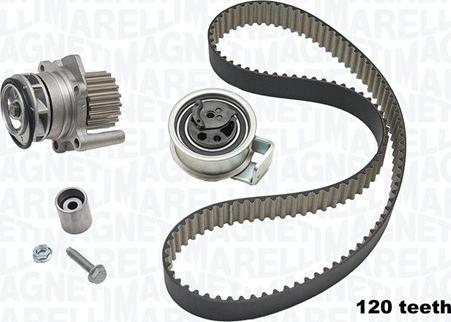 Magneti Marelli 341404770002 - Ūdenssūknis + Zobsiksnas komplekts ps1.lv