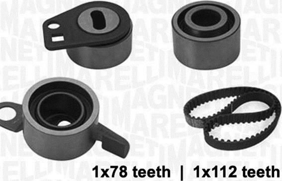 Magneti Marelli 341301290000 - Zobsiksnas komplekts ps1.lv