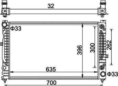 Magneti Marelli 359000300380 - Radiators, Motora dzesēšanas sistēma ps1.lv