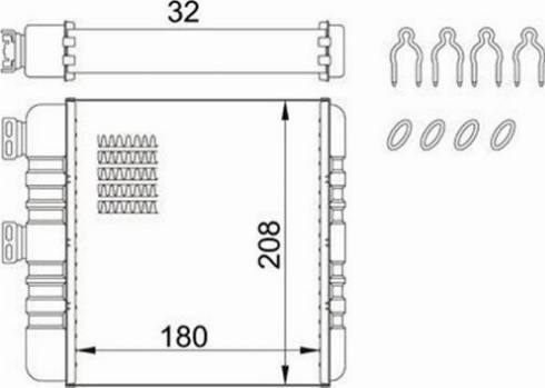 Magneti Marelli 359000301100 - Siltummainis, Salona apsilde ps1.lv