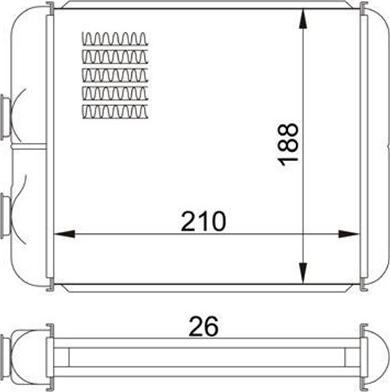 Magneti Marelli 359000320010 - Siltummainis, Salona apsilde ps1.lv