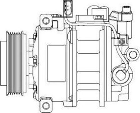 Magneti Marelli 359002000740 - Kompresors, Gaisa kond. sistēma ps1.lv