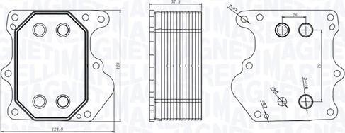 Magneti Marelli 350300000500 - Eļļas radiators, Motoreļļa ps1.lv