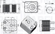 Magneti Marelli 350300003100 - Eļļas radiators, Motoreļļa ps1.lv