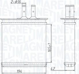 Magneti Marelli 350218493000 - Siltummainis, Salona apsilde ps1.lv