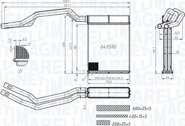 Magneti Marelli 350218453000 - Siltummainis, Salona apsilde ps1.lv