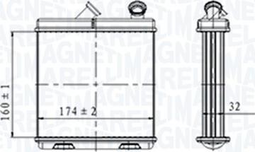 Magneti Marelli 350218465000 - Siltummainis, Salona apsilde ps1.lv