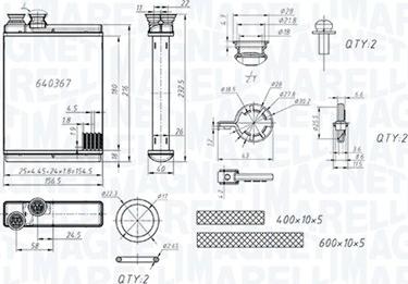 Magneti Marelli 350218486000 - Siltummainis, Salona apsilde ps1.lv