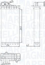 Magneti Marelli 350218436000 - Siltummainis, Salona apsilde ps1.lv