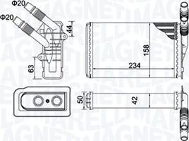 Magneti Marelli 350218433000 - Siltummainis, Salona apsilde ps1.lv