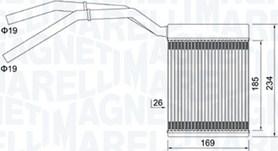 Magneti Marelli 350218425000 - Siltummainis, Salona apsilde ps1.lv