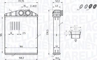 Magneti Marelli 350218426000 - Siltummainis, Salona apsilde ps1.lv