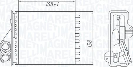 Magneti Marelli 350218479000 - Siltummainis, Salona apsilde ps1.lv