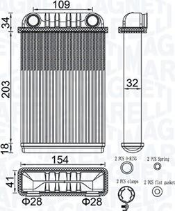 Magneti Marelli 350218512000 - Siltummainis, Salona apsilde ps1.lv