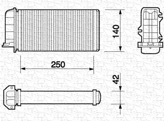 Magneti Marelli 350218059000 - Siltummainis, Salona apsilde ps1.lv