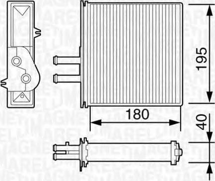 Magneti Marelli 350218057003 - Siltummainis, Salona apsilde ps1.lv