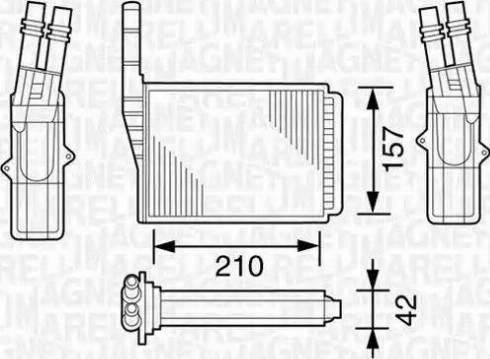 Magneti Marelli 350218161000 - Siltummainis, Salona apsilde ps1.lv