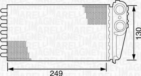 Magneti Marelli 350218162000 - Siltummainis, Salona apsilde ps1.lv