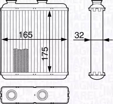 Magneti Marelli 350218345000 - Siltummainis, Salona apsilde ps1.lv