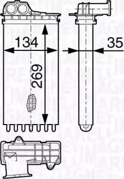 Magneti Marelli 350218359000 - Siltummainis, Salona apsilde ps1.lv