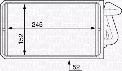 Magneti Marelli 350218360000 - Siltummainis, Salona apsilde ps1.lv