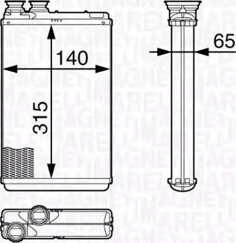 Magneti Marelli 350218339000 - Siltummainis, Salona apsilde ps1.lv