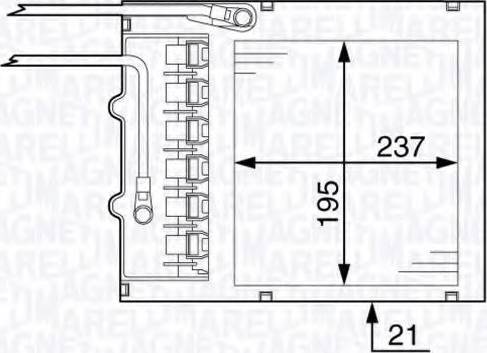 Magneti Marelli 350218333000 - Siltummainis, Salona apsilde ps1.lv