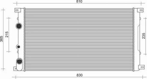 Magneti Marelli 350213994000 - Radiators, Motora dzesēšanas sistēma ps1.lv