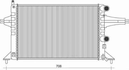 Magneti Marelli 350213966000 - Radiators, Motora dzesēšanas sistēma ps1.lv