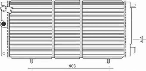 Magneti Marelli 350213981000 - Radiators, Motora dzesēšanas sistēma ps1.lv