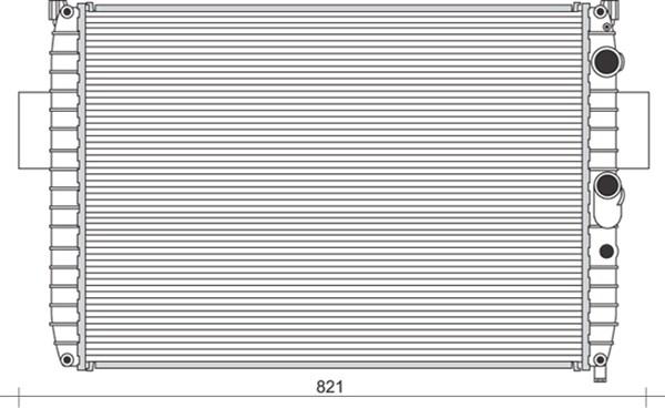 Magneti Marelli 350213938000 - Radiators, Motora dzesēšanas sistēma ps1.lv