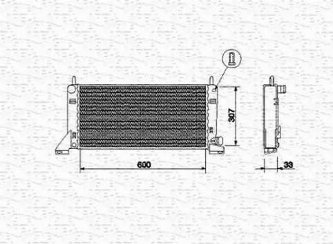 Magneti Marelli 350213464000 - Radiators, Motora dzesēšanas sistēma ps1.lv