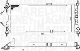 Magneti Marelli 350213588000 - Radiators, Motora dzesēšanas sistēma ps1.lv